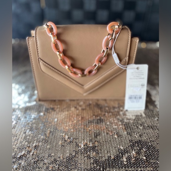 Handbags - Rylea Vegan Natural Leather Crossbody Bag